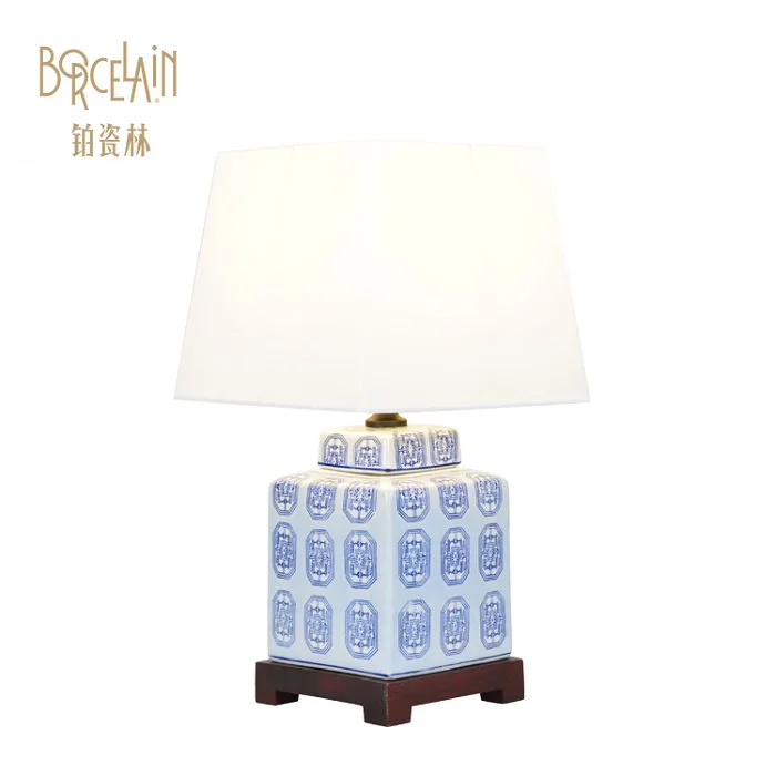 Wholesale traditional hotel decoration ceramic usa table lamp manufacturers