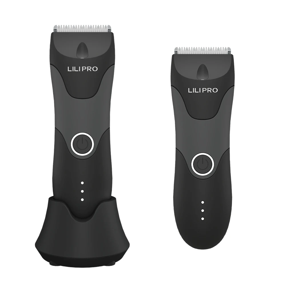 LILIPRO B7 Rechargeable Waterproof Shaving Machine for Sensitive Area Underarm Balls Trimmer Men Groin Pubic Body Hair Trimmer