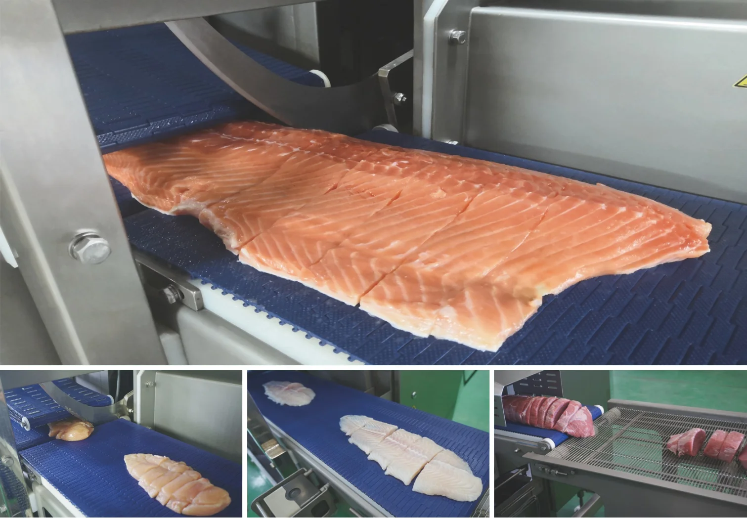 meat portion cutter machine for chicken meat and fish CUT28