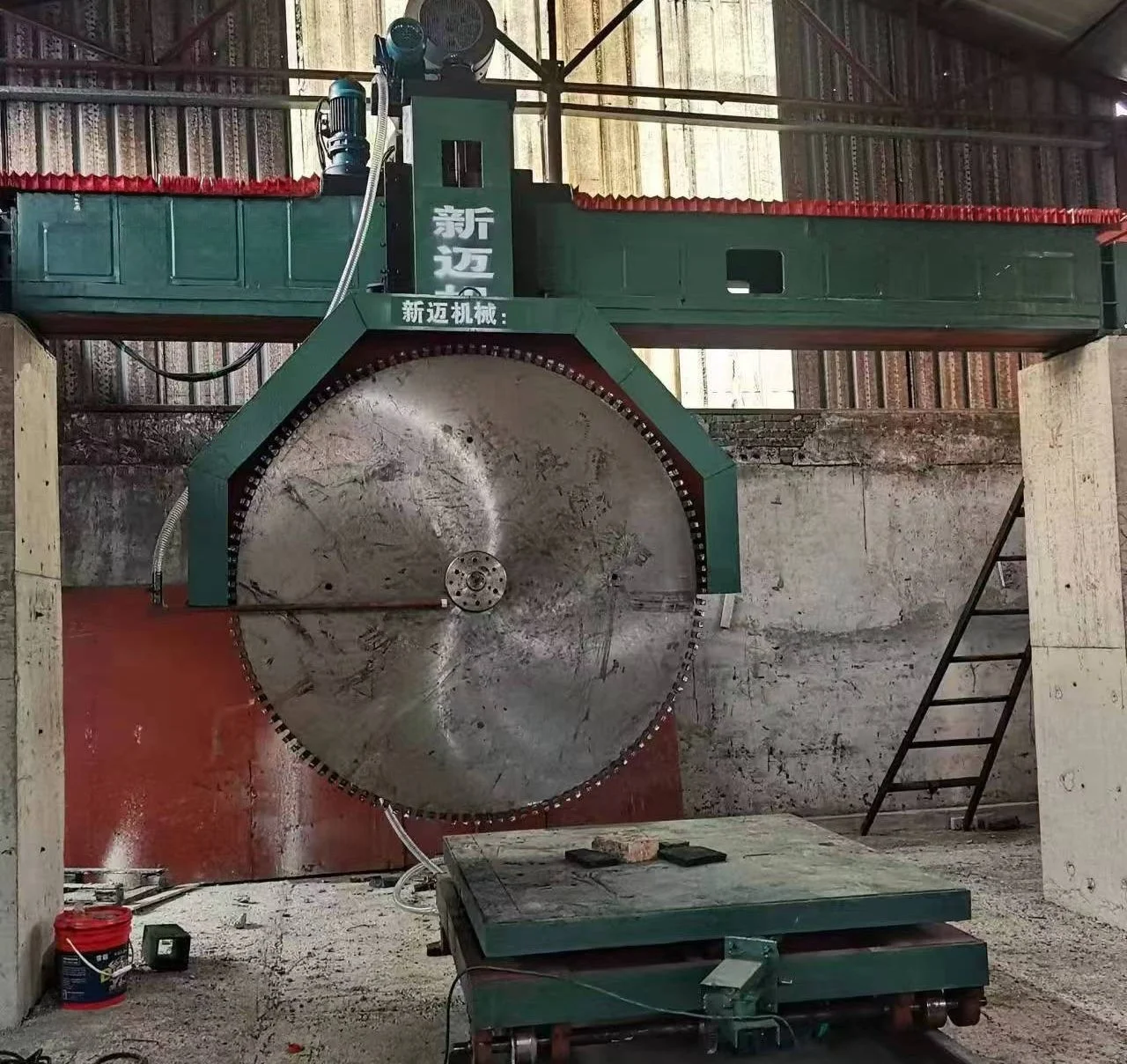 Marble Block Cutting Saw Blade and Marble Cutting Machine, Block Cutting Machine