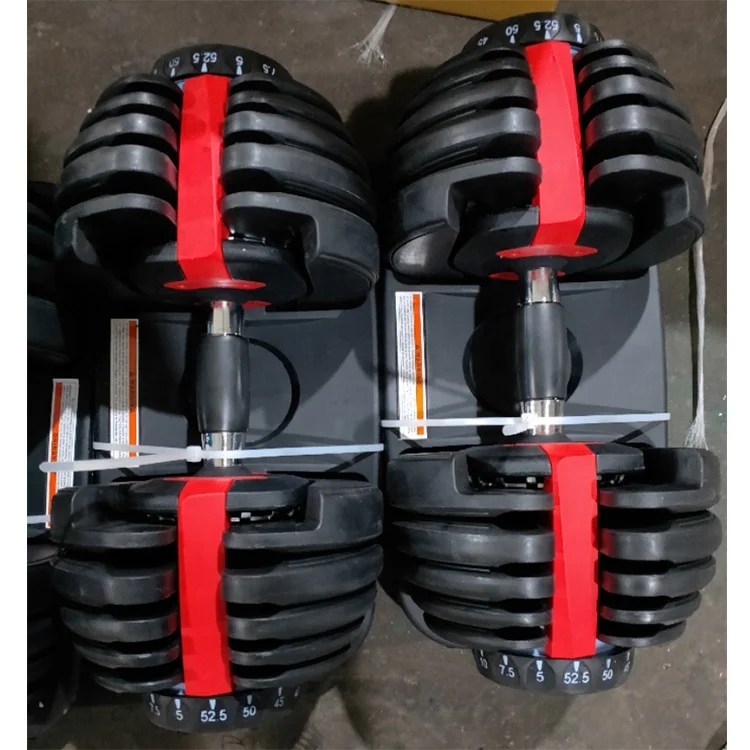 Powerful Bodybuilding Tools Sports Gym Equipment Machine Automatically Adjustable Dumbbells