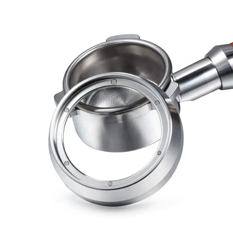 54mm Magnet  Stainless steel Dosing Funnel Ring, Intelligent Coffee Powder Catcher Ring, Espresso Dosing Funnel Portafilters