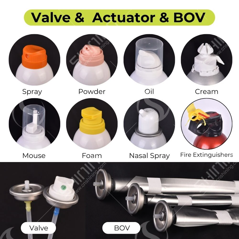 Wholesale Profesional Customized 250ml 500ml 600ml Foam Cleaner Spray Multi-purpose Aluminum Aerosol Can with Accessories