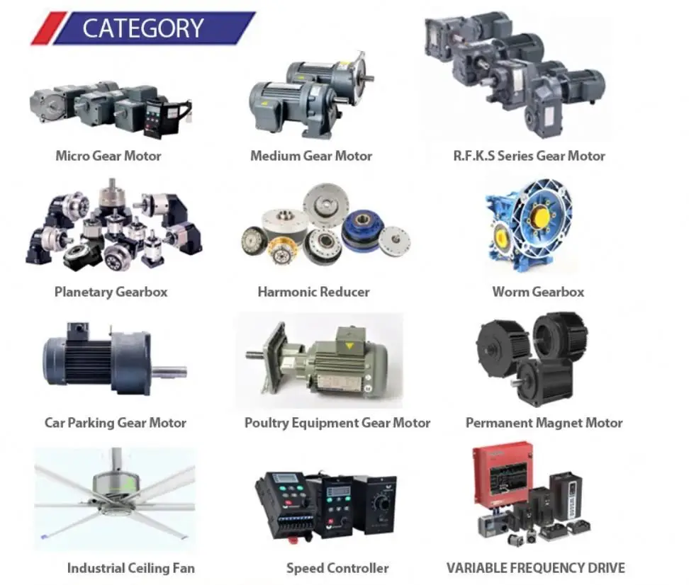 Professional Manufacturer Golden Supplier 1.1Kw Motor Reducer