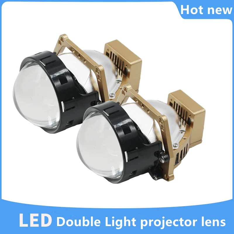 DAO New Auto Lighting System 3.0 inch Laser LED Bi-beam Projection lens 75W Car Headlights led projector lens