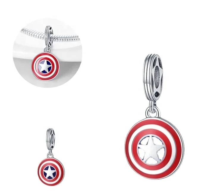 Wholesale of Pan dora er  high-end jewelry and Marvel series anniversary charm pendants by Thai factories
