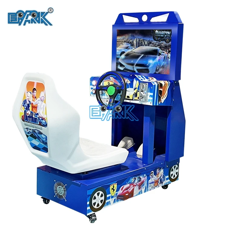 EPARK 22 Inch Lcd Coin Operated Video Arcade Outrun Electronics Kids Racing Car Children Games Machine