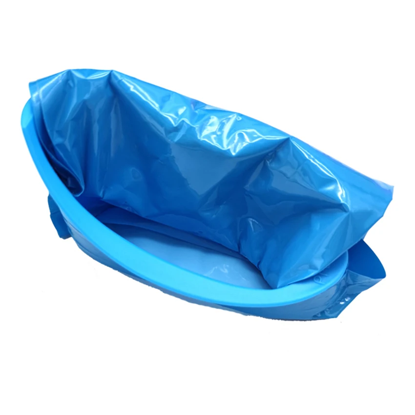 Custom 600ml 800ml Disposable Portable Car Sicness Camping Adult Emergency Gel Urine Bag For Travel