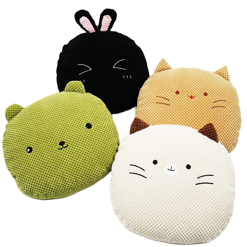 Stuffed Animal Cat Microfiber Modern Sofa Pillow Seat Car Cushion