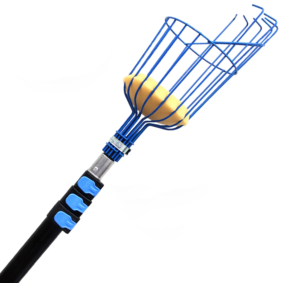 Extentool carbon fiber aluminum fruit picker with telescopic handle manufacturer from China