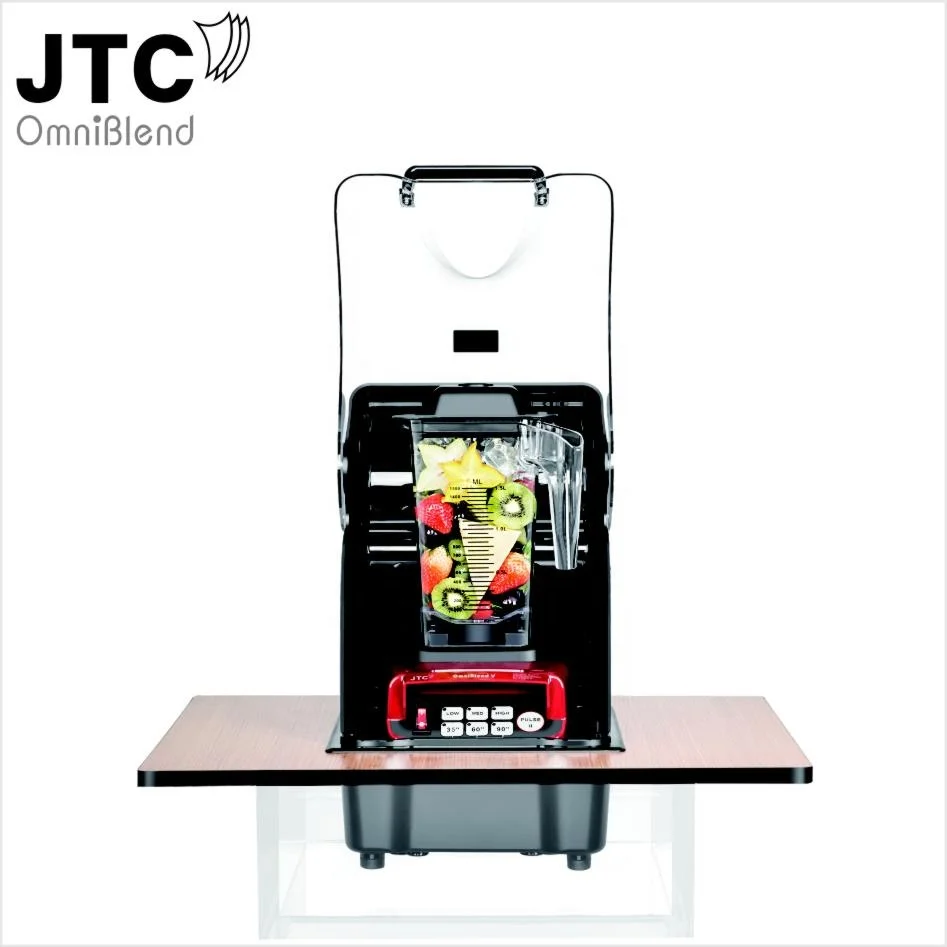 Commercial Blender with sound cover Professional high speed smoothie blender with CE