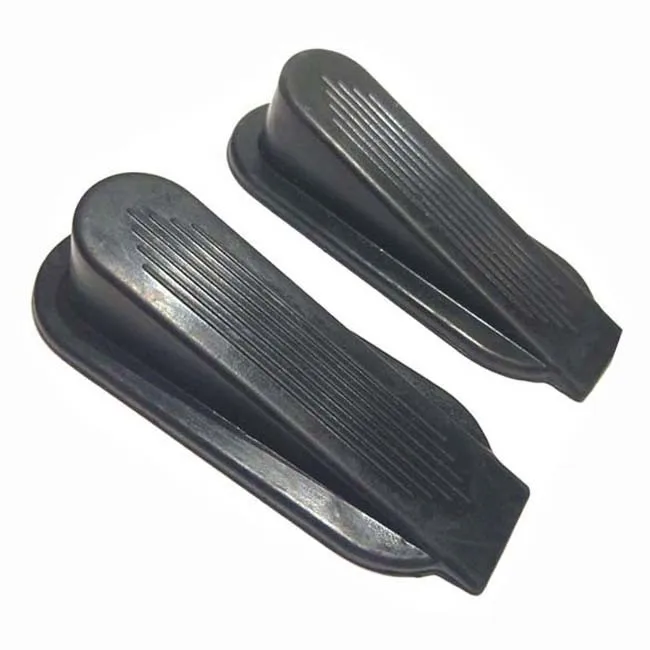 Non-skid Silicone Rubber Door Stop Rubber Door Wedge Wall Mount Door Stop