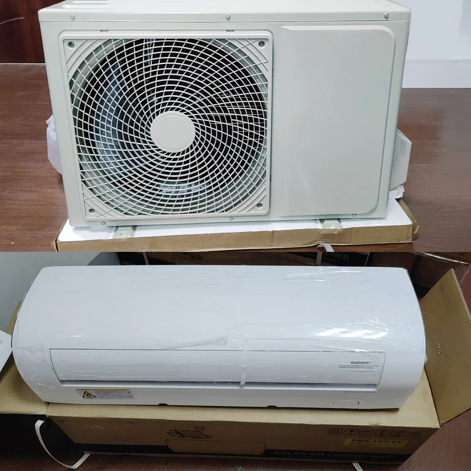China Top 3 1.5 Ton 3 Star Inverter Solar Energy Powered Air Conditioner 18000Btu 2HP Split Ac Unit Price