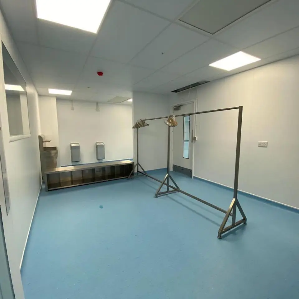 Good product modular sandwich panel clean room cleanroom system clean room pvc floor sandwich panel machine production line