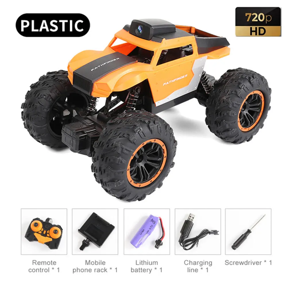 2.4g high-speed off-road camera remote control car hd photo video four-way rc car climbing toy car