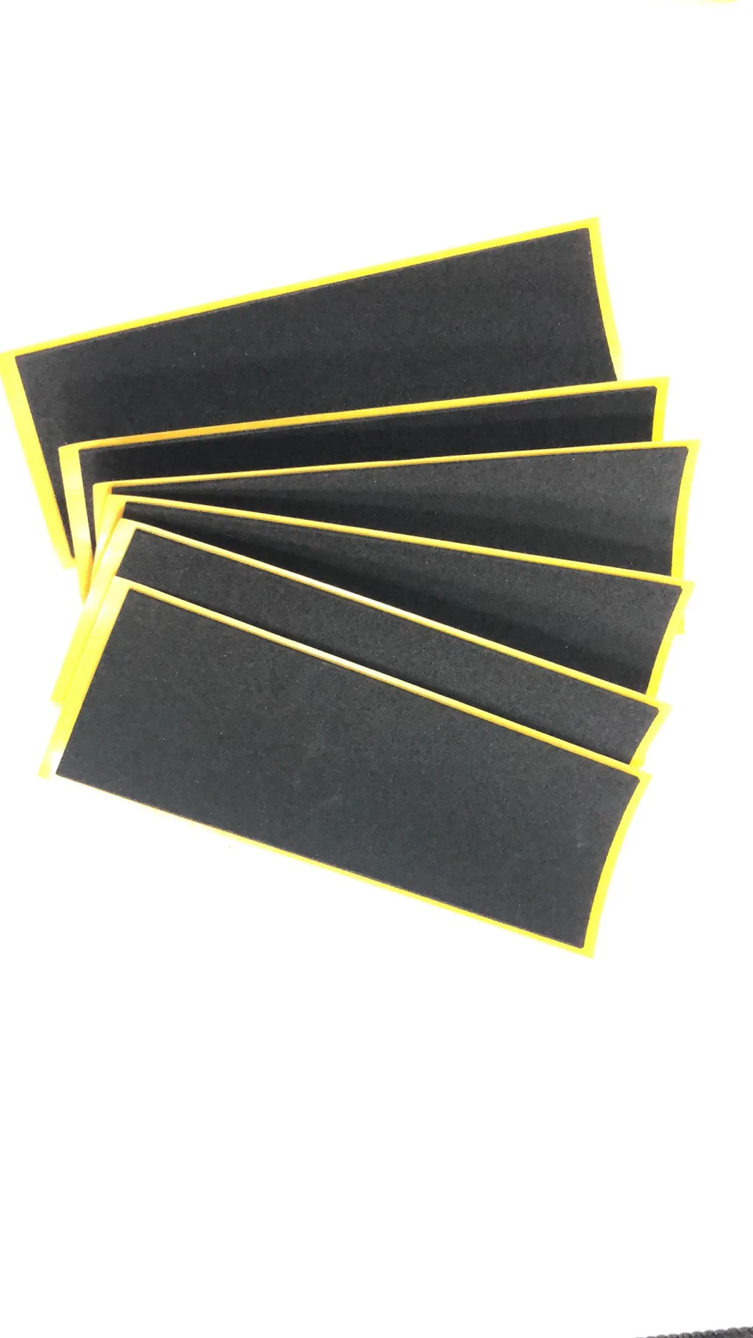 Custom Made Neoprene Adhesive Fingerboard Foam Tape 36*110mm Black Color