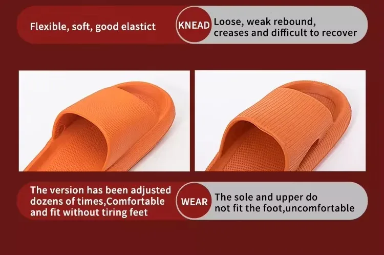 Open Toe Slip-On Slippers for Girls for Summer Spring and Autumn Seasons