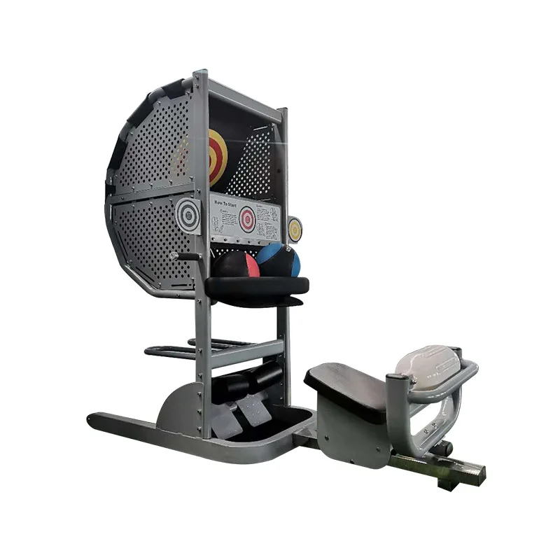 Door to door Cardio commercial medicine Ball Shooter AB Solo Fitness Basketball Shooter Arcade street basketball console