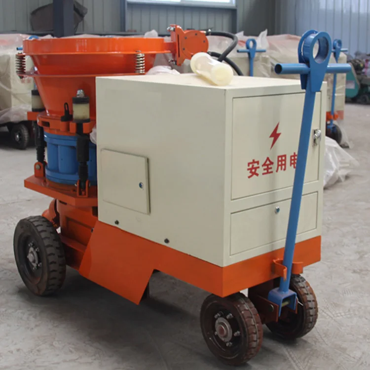 Shandong Aolai company produces pz-7 concrete shotcrete machine for slope reinforcement and wall