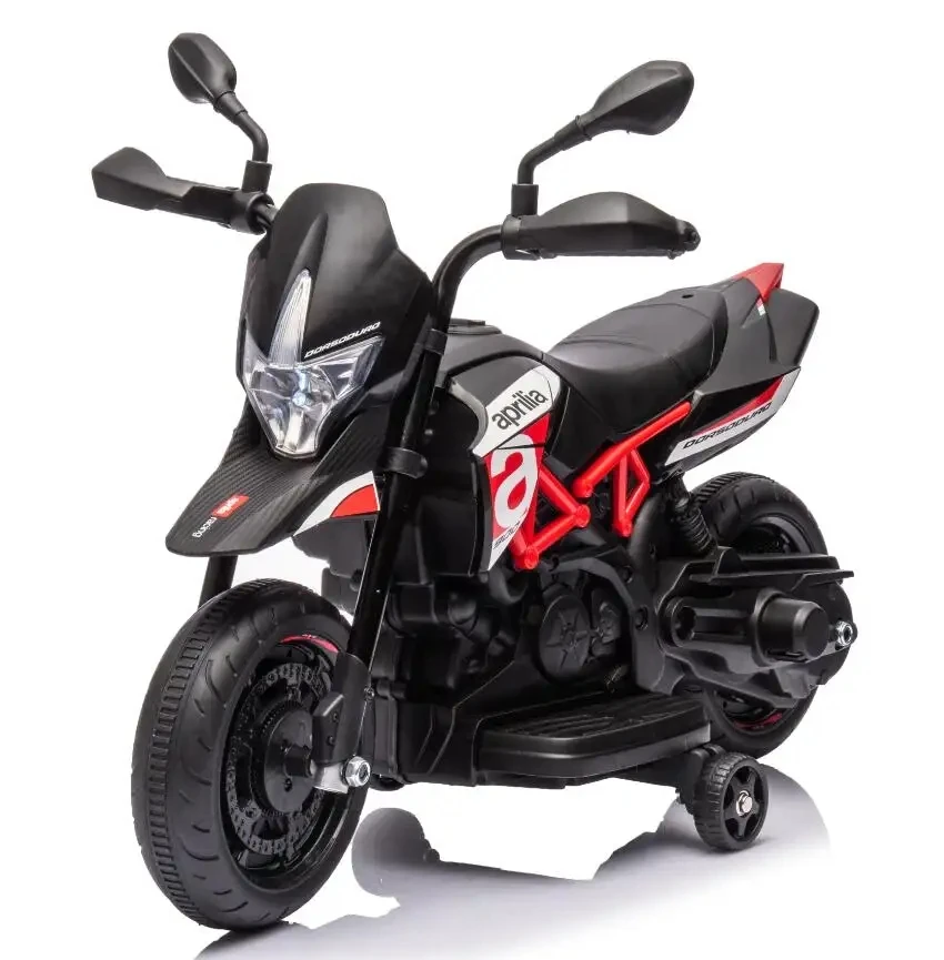 6V MINI SMALL APRILIA DORSODURO 900 (A017)   KIDS ELECTRIC BIKE With License