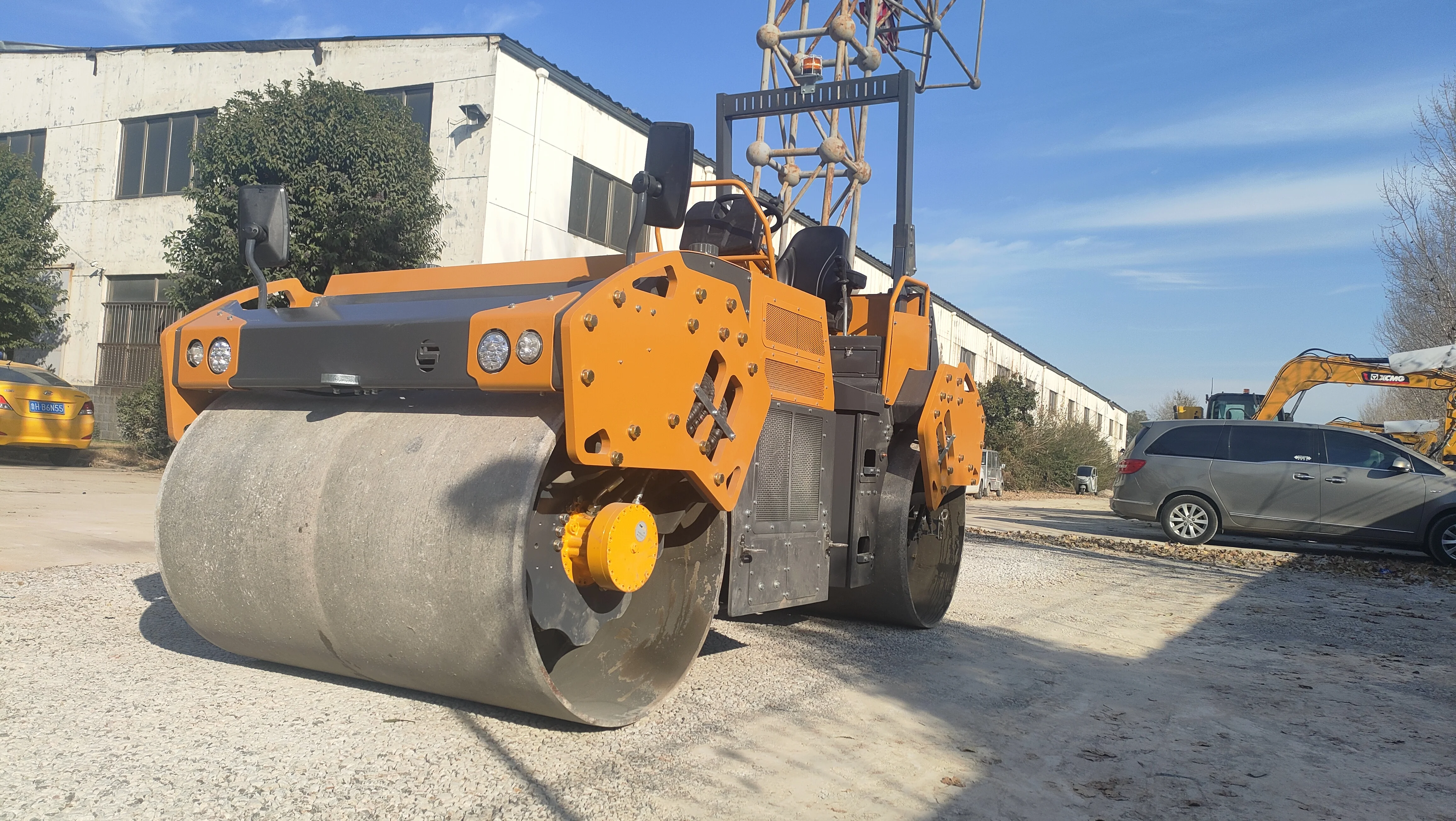 High Quality mini road roller double drum 7ton road roller machinery rollers for asphalt road sale