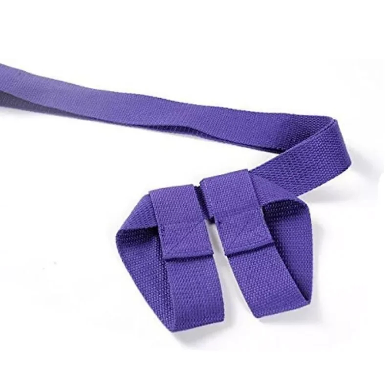 Yoga Mat Strap Belt Yoga Adjustable Shoulder Strap Loops Exercise Fitness Elastic Tie Yoga Belt