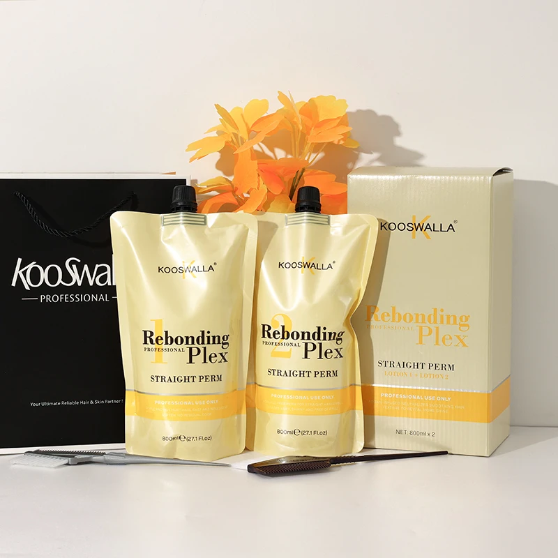 Wholesale Damage Free Hair Straight Perm Lotion Permanent Hair Straightening Cream