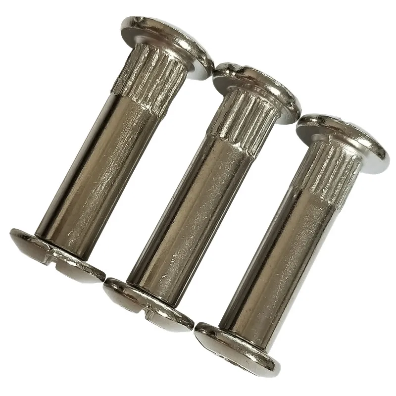 Углеродистая сталь никелированный винт Chicago штекер и женский в Анкерной пробке для мебели