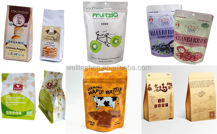 Premade pouch scented tea Chinese herbal medicine dried herb bag automatic weighing rotary packing machine