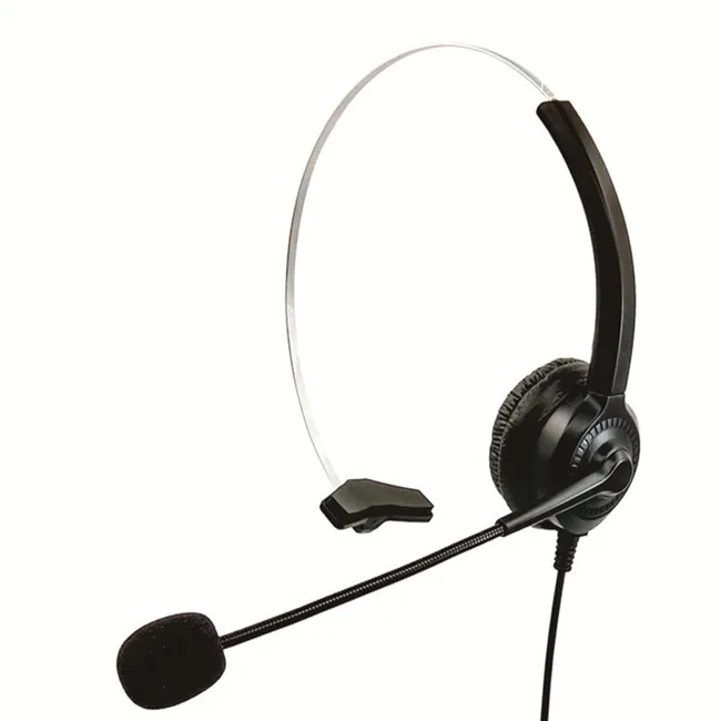 Profesional Call Center VoIP Headset Telephone headset USB plug for PC UC Computer office Headset