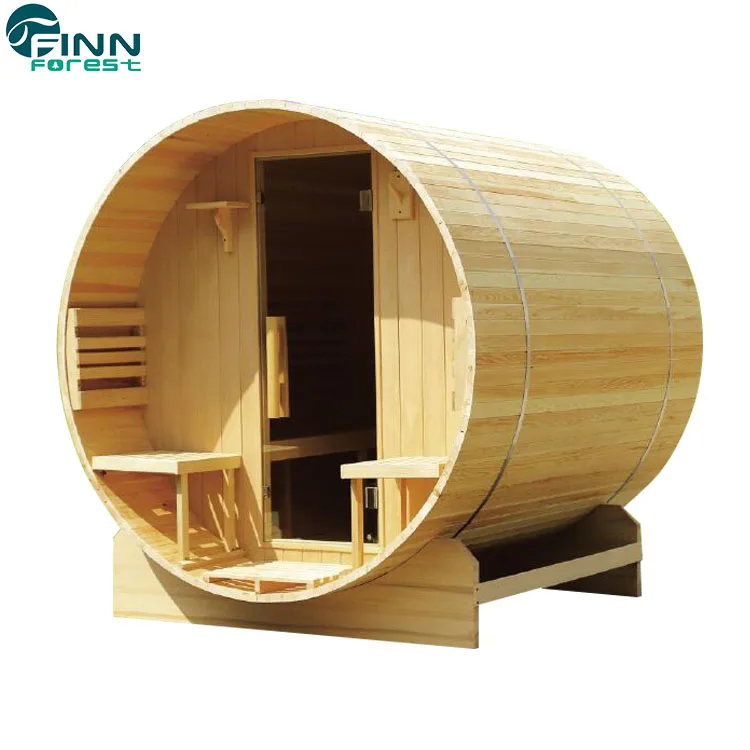 2-6 Person outdoor barrel sauna 2 person sauna room