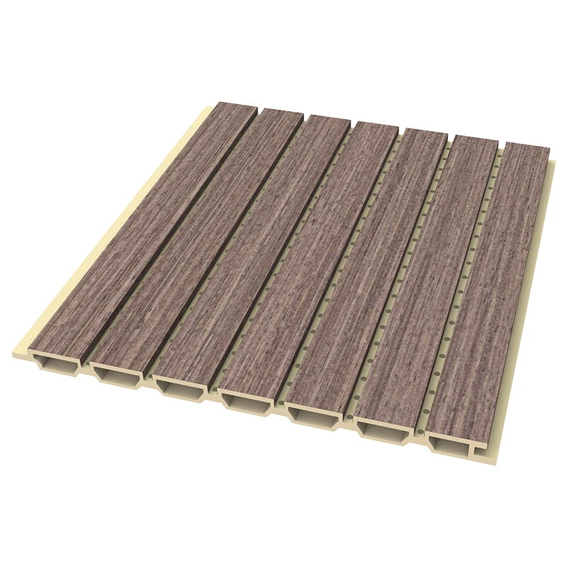 Hot selling luxury indoor sound-absorbing decorative grille board, bamboo and wood fiber sound-absorbing grille board