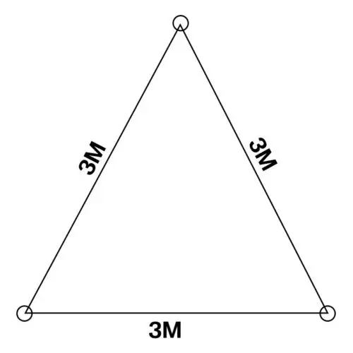 3M *3m*3m  Waterproof Oxford Triangle Outdoor Sun Shade Shelter Awning Tent Canopy Shade Sails