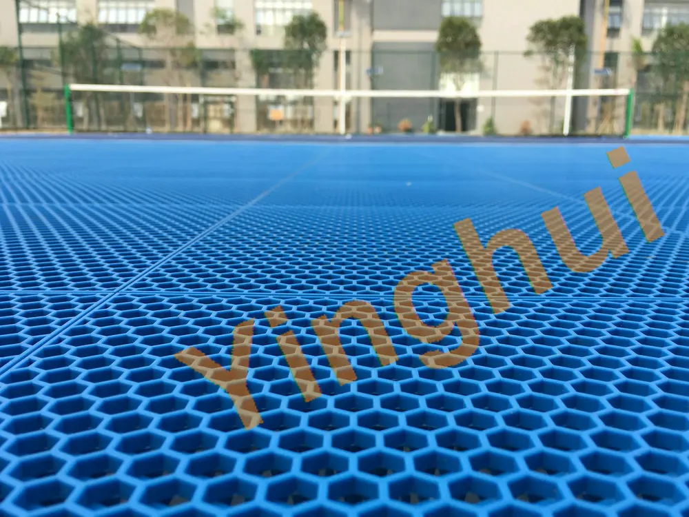 O-01 Multi-use activities 3x3 portable outdoor basketball court gym flooring price with FIBA certificate