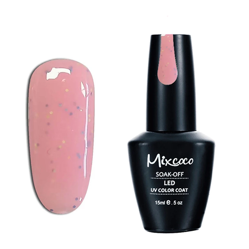 Mixcoco Hot Selling Nail Art painting pigment manicure Gel Polish Esmalte Gelpolish Soak Off China Factory Pink uv Gel Polish