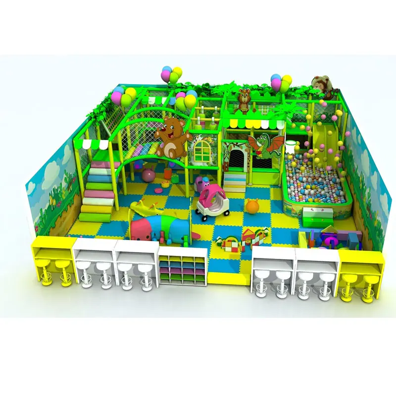 Commercial indoor  Amusement park Equipment Kids indoor Playground equipment  Indoor Soft play Naughty Castle
