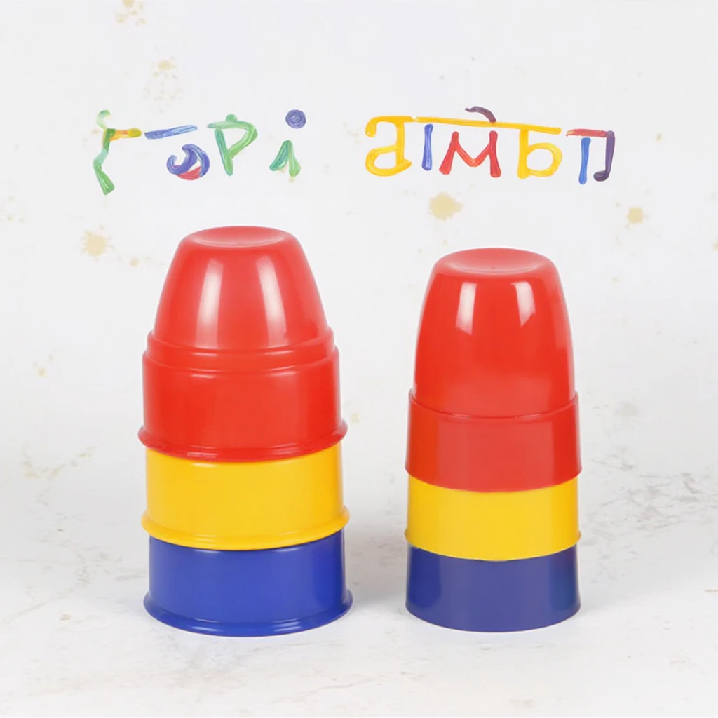 Фокусная игрушка с тремя чашками