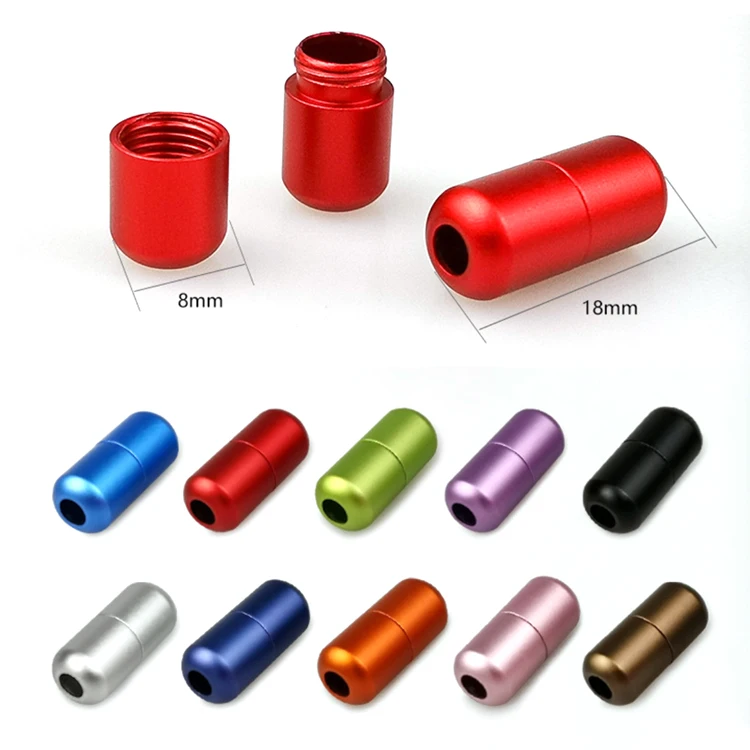 New Hot Flat Elastic No Tie Athletic Shoelace , Colorful Metal Capsule Screw Locks Lazy Shoe Laces, Shoes Repair Accessories