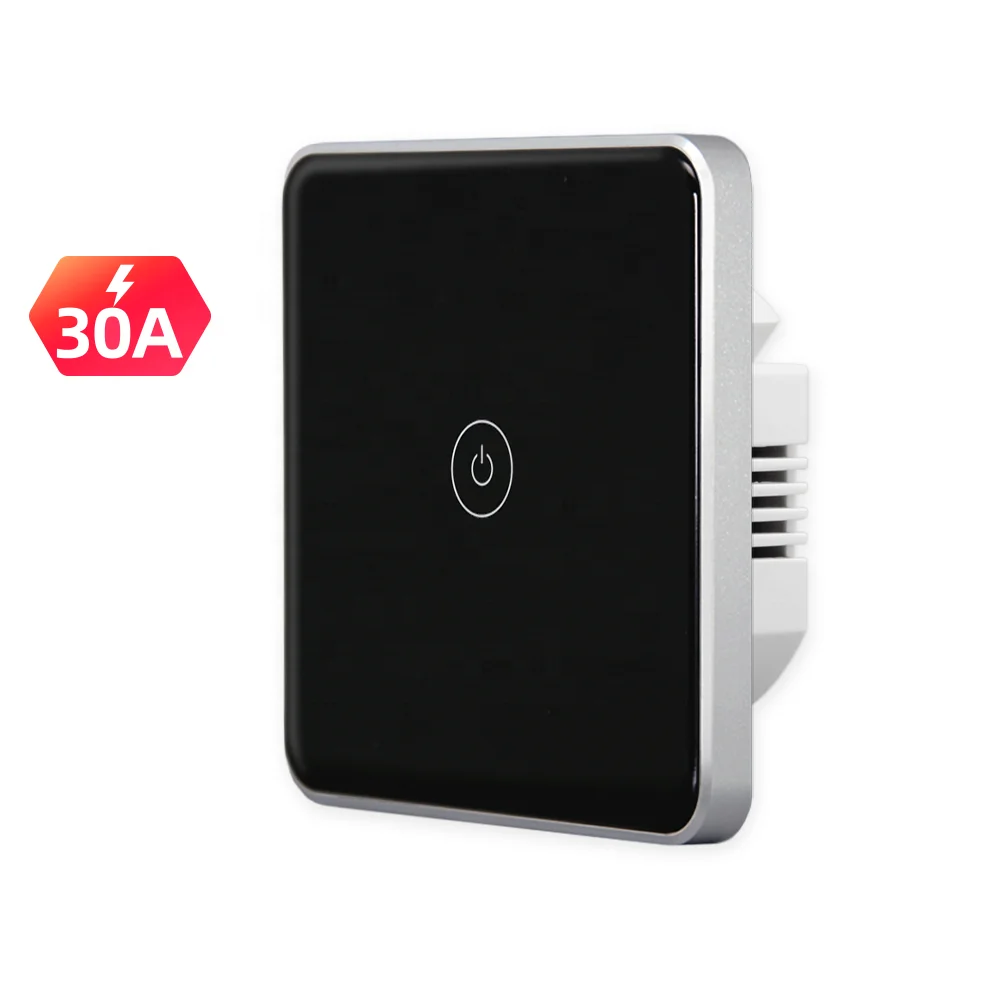 ZigBee Touch 30A Boiler Water Heater Switch EU Standard Tuya Smart