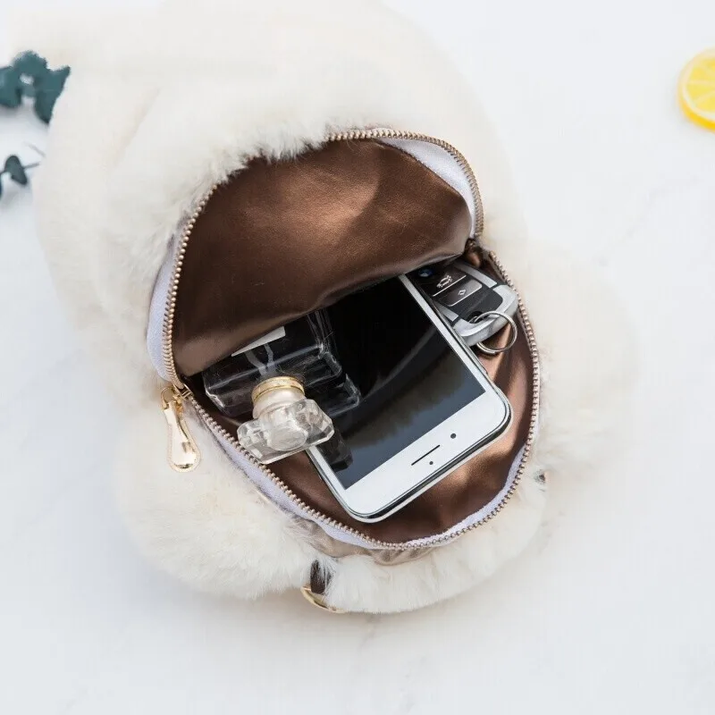 Hot sell New design Cute cartoon plush bear bag Girl teddy bear crossbody bag Fashion bags for women