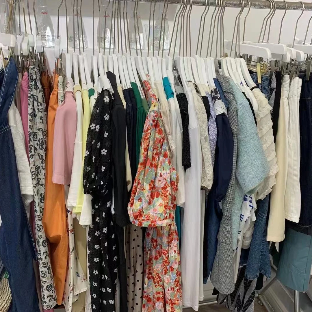 Fashion Quality Second Hand Clothes Used Clothing and Used Clothes Women Men Cotton Silk Famous Time Lead Support Material Logos