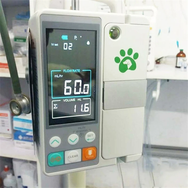 Wondcon High Quality Pet Animal Electronic Portable IV Infusioin Pump Price Manufacture