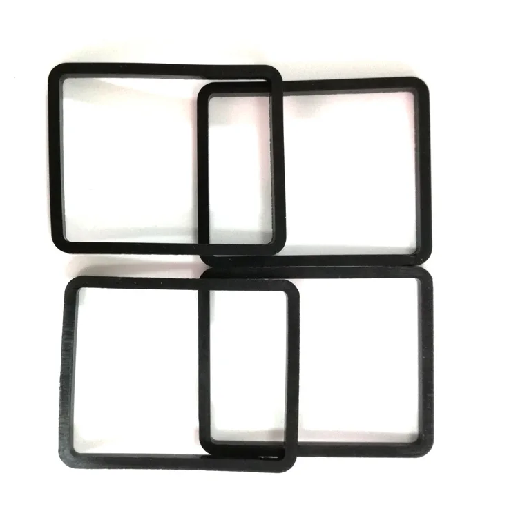 Factory customized rectangular rubber seal ring durable hardware oil seal gasket