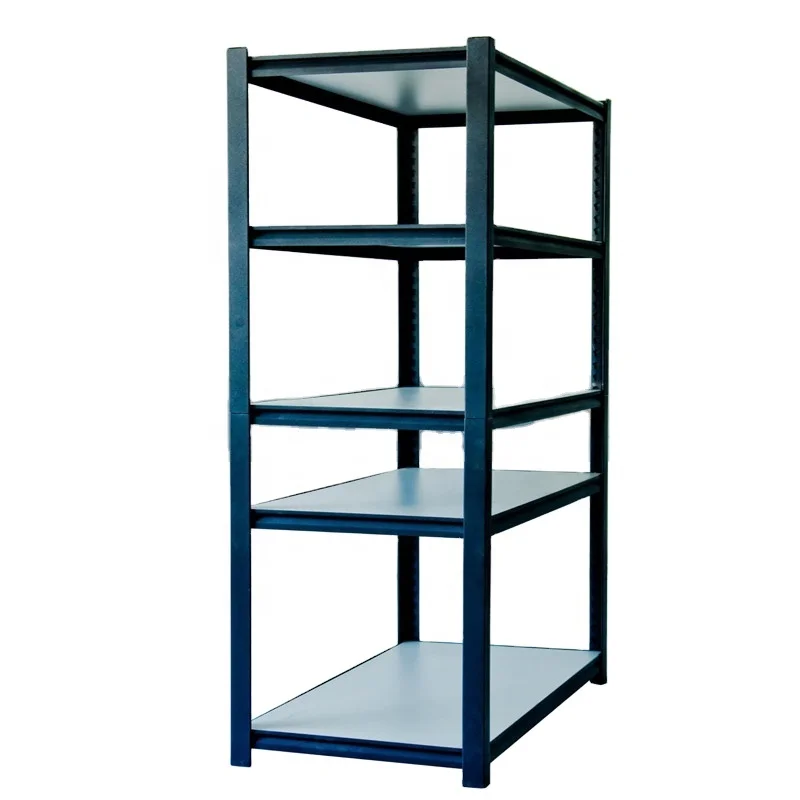 KINDE 5 Tier Adjustable Metal Racking Shelves  Boltless Rack Stacking Racks Office Storage Shelf 500KG 180x90x45xcm