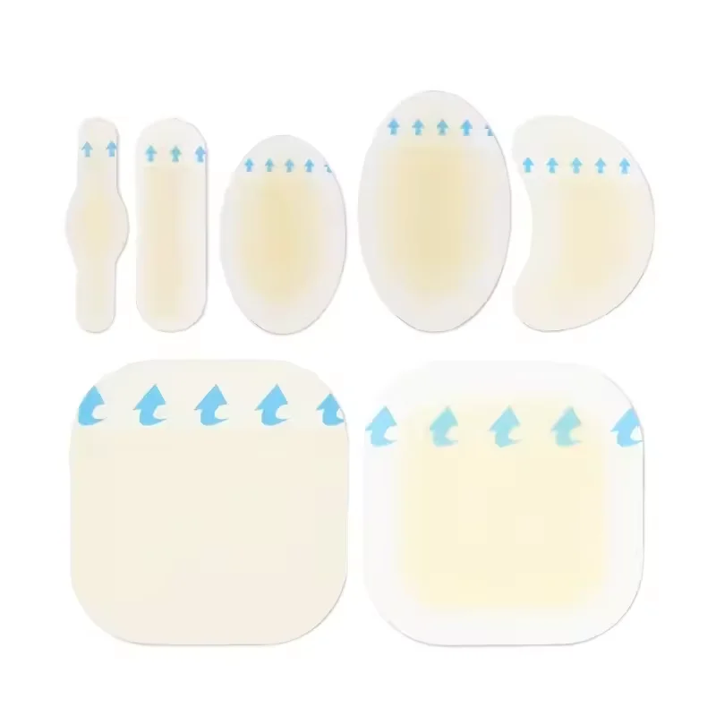 Manufacturer Direct Sales Hydrocolloid Heel Patch Waterproof Heel Blister Plaster Foot Patch Sample Available