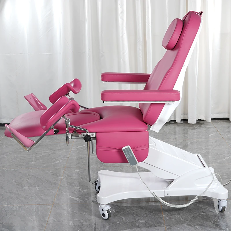 New Arrival Multifunctional Gynecological Cotton Pvc Leather Acrylic Examination Bed Examination Table