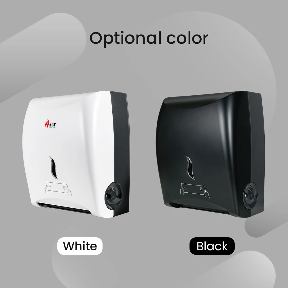 New Wall Mounted Automatic Touchless Hand Free Motion Activated Toilet Tissue Roll Paper Towel Dispenser