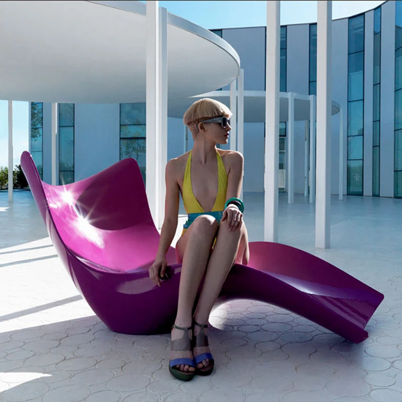 New designer sun bed Sun lounge Leisure lounger outdoor furniture lounge chair beach lounge chair