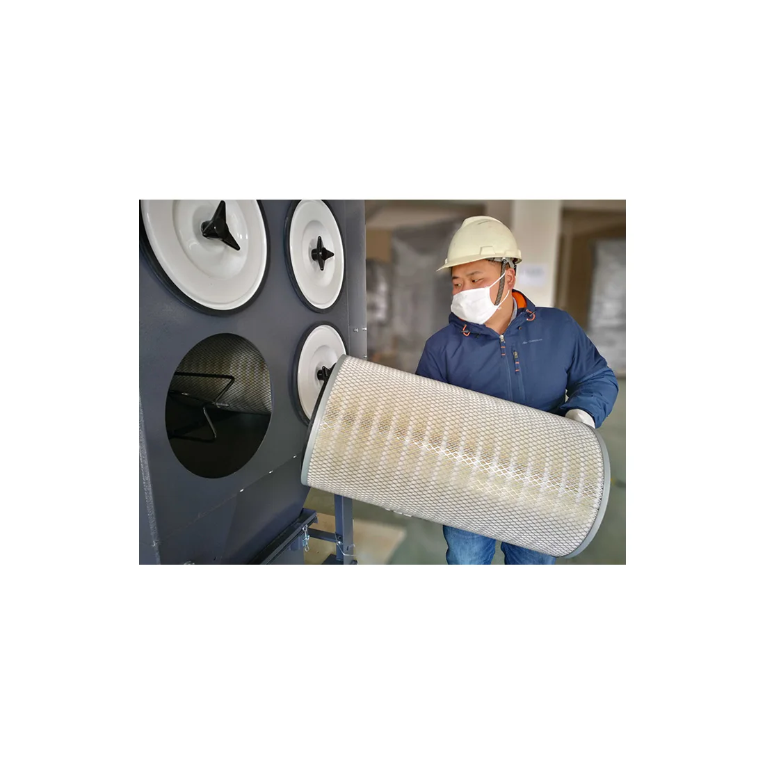 Factory Outlet   High Efficiency Galvanized Mesh Air Filter Element for Building Material Shops