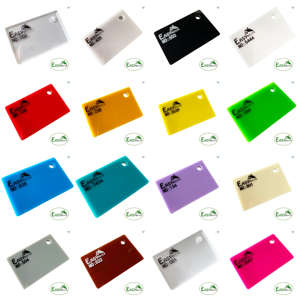 Factory 2mm Laser Cutting Colorful Glitter Cast Acrylic Sheet Plexiglass PMMA Plastic Sheet Board Plate